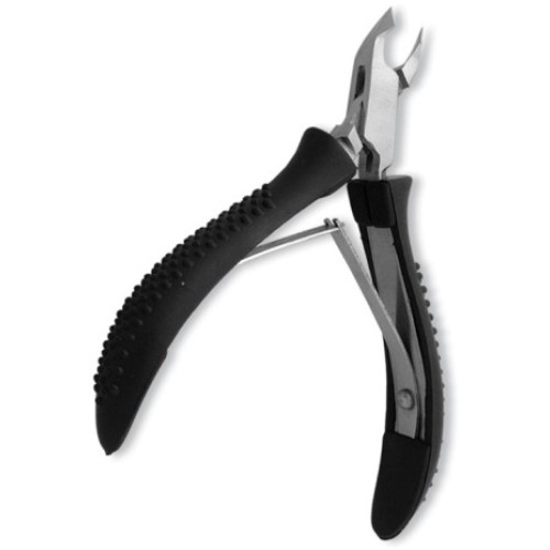 Cuticle Nipper, Double Spring. Plastic Grip